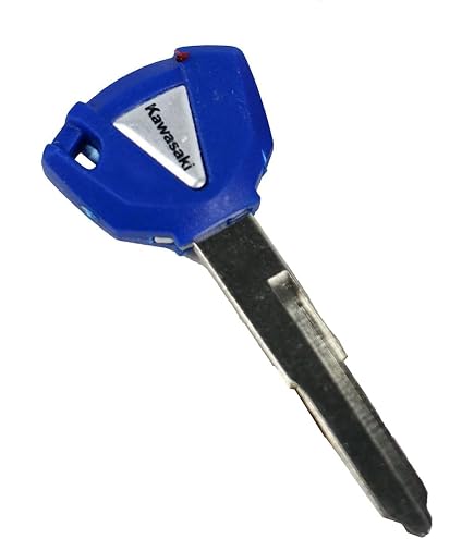 小物 BLANK Vagary Blank Blade Uncut Bike Key for Kawasaki Z650 Z900 Z1000